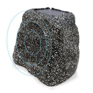 Herdio 8" Outdoor Bluetooth Rock Speaker - Gray