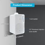 STUDIOFINIX Waterproof Passive Outdoor Speakers - 200W