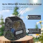 Herdio 8" Outdoor Bluetooth Rock Speaker - Gray