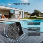 Herdio 8" Outdoor Bluetooth Rock Speaker - Gray