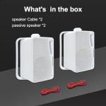 STUDIOFINIX Waterproof Passive Outdoor Speakers - 200W