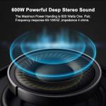 Waterproof Outdoor Rock Speakers, 600 Watt Pair