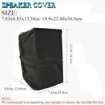 UCARE Weatherproof Wall Mount Speaker Covers - 2 Pack