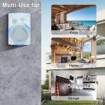 Waterproof 6.5" Outdoor Wall Mount Speakers