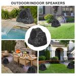 Waterproof Outdoor Rock Speakers, 600 Watt Pair