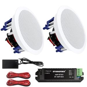 Bluetooth Ceiling Speakers - 5.25" Recessed System