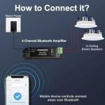 Bluetooth Ceiling Speakers - 5.25" Recessed System