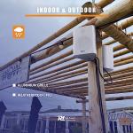 Power Dynamics 6.5-Inch Waterproof Outdoor Speaker Pair