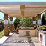 5.25 Inch Waterproof Outdoor Speakers (2 Pairs)