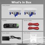 Bluetooth Ceiling Speakers - 5.25" Recessed System