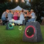 Solar Rock Speakers with TWS Pair System