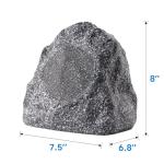 Waterproof Granite Rock Patio Speakers - Set of 4