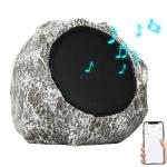 Solar-Powered Bluetooth Rock Speakers for Outdoors