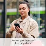 Ring Intercom with Quick Release Battery Pack Plus Echo Dot 5th Gen