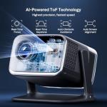 Aurzen BOOM Mini Smart Projector with 20W Speakers