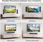 Saiyin 50W Soundbar with Bluetooth and Optical Inputs