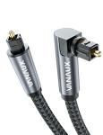 VANAUX 90 Degree Optical Cable for TV & Gaming
