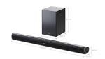 Sharp HT-SBW202 2.1 Soundbar with Wireless Subwoofer