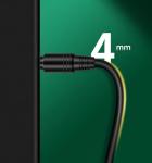 Gold-Plated Optical Cable for Home Audio Systems