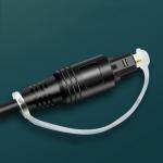 Gold-Plated Optical Cable for Home Audio Systems