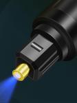Gold-Plated Optical Cable for Home Audio Systems