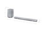 Sharp 5.1.2 Channel Soundbar with Wireless Subwoofer