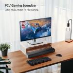 Heymell 2.1ch Bluetooth Sound Bar with HDMI Cable