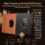 AIYIMA 800X 8-Inch Powered Subwoofer for Home Theater