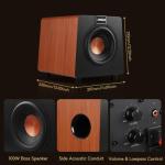 AIYIMA 800X 8-Inch Powered Subwoofer for Home Theater