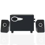 WMQ 2.1 Desktop Speakers with Subwoofer, USB-Powered