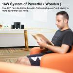 OROW 16W Computer Speakers with Subwoofer and AUX
