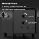 WMQ 2.1 Desktop Speakers with Subwoofer, USB-Powered