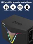 USB Computer Speaker System with RGB Lighting