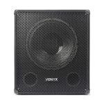 Vonyx Dual 15-Inch Powered PA Subwoofer Pair