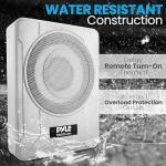 Pyle 600 Watt Compact Amplified Marine Subwoofer