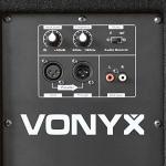 Vonyx Dual 15-Inch Powered PA Subwoofer Pair