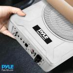 Pyle 600 Watt Compact Amplified Marine Subwoofer