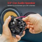 3.5" Single Voice Coil Car Subwoofer - 20W