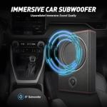 Fennnds 600W Under Seat Subwoofer for Cars