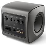 KEF KC62 1000W Compact Powered Subwoofer - Grey