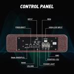 Fennnds 600W Under Seat Subwoofer for Cars