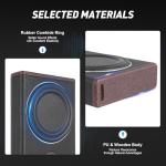 Fennnds 600W Under Seat Subwoofer for Cars