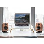 Kanto YU2 Powered Desktop Speakers - Walnut Pair