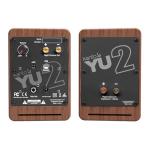 Kanto YU2 Powered Desktop Speakers - Walnut Pair