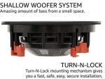 EARTHQUAKE SUB6 Passive In-Wall Subwoofer