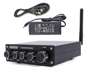 XRONG 80W Bluetooth Subwoofer Amplifier for Speakers