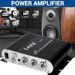 XRLUC 12V Mini Amplifier with Bass Subwoofer