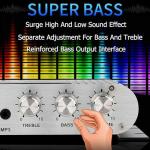 XRLUC 12V Mini Amplifier with Bass Subwoofer