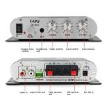 XRLUC 12V Mini Amplifier with Bass Subwoofer