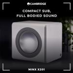 Cambridge Audio Minx X201 Active Subwoofer - White